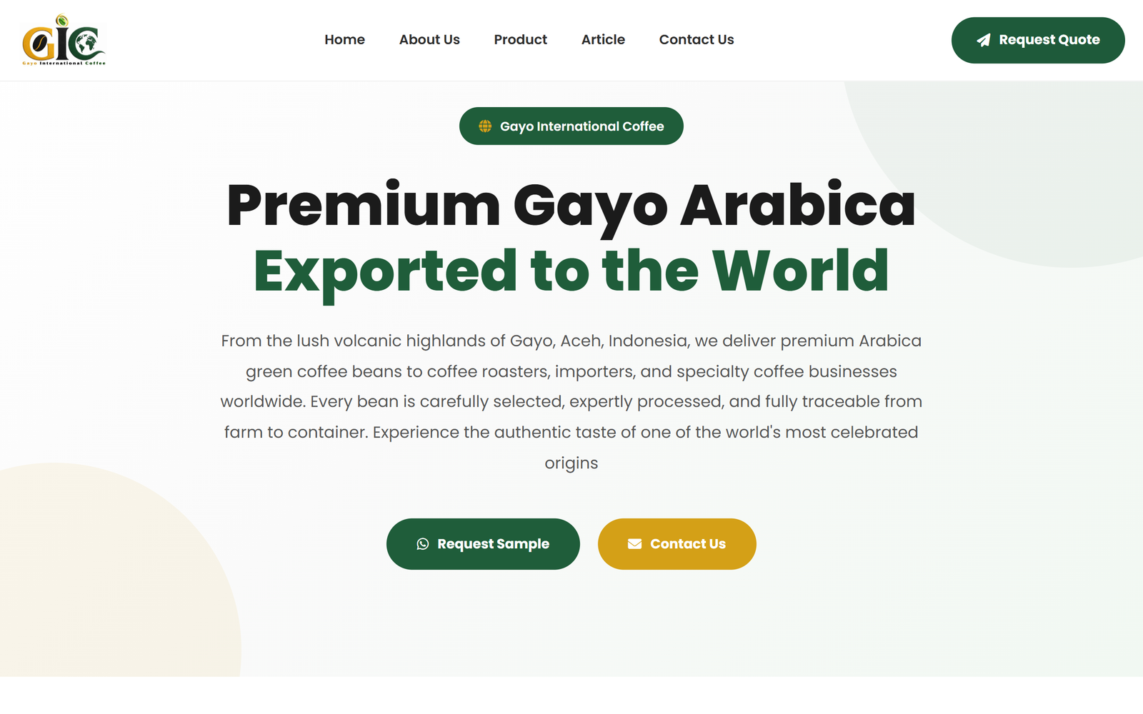 Gayo Intl