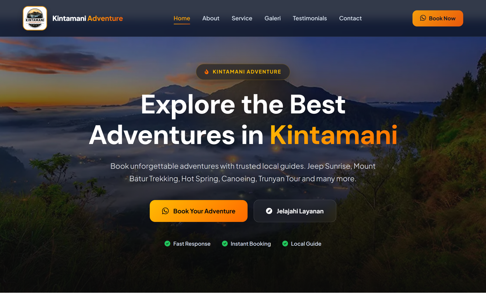 Kintamani Adventure Experience
