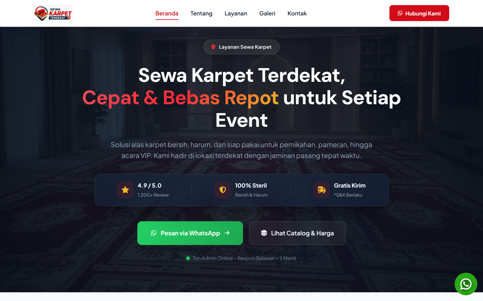 Sewa Karpet Terdekat
